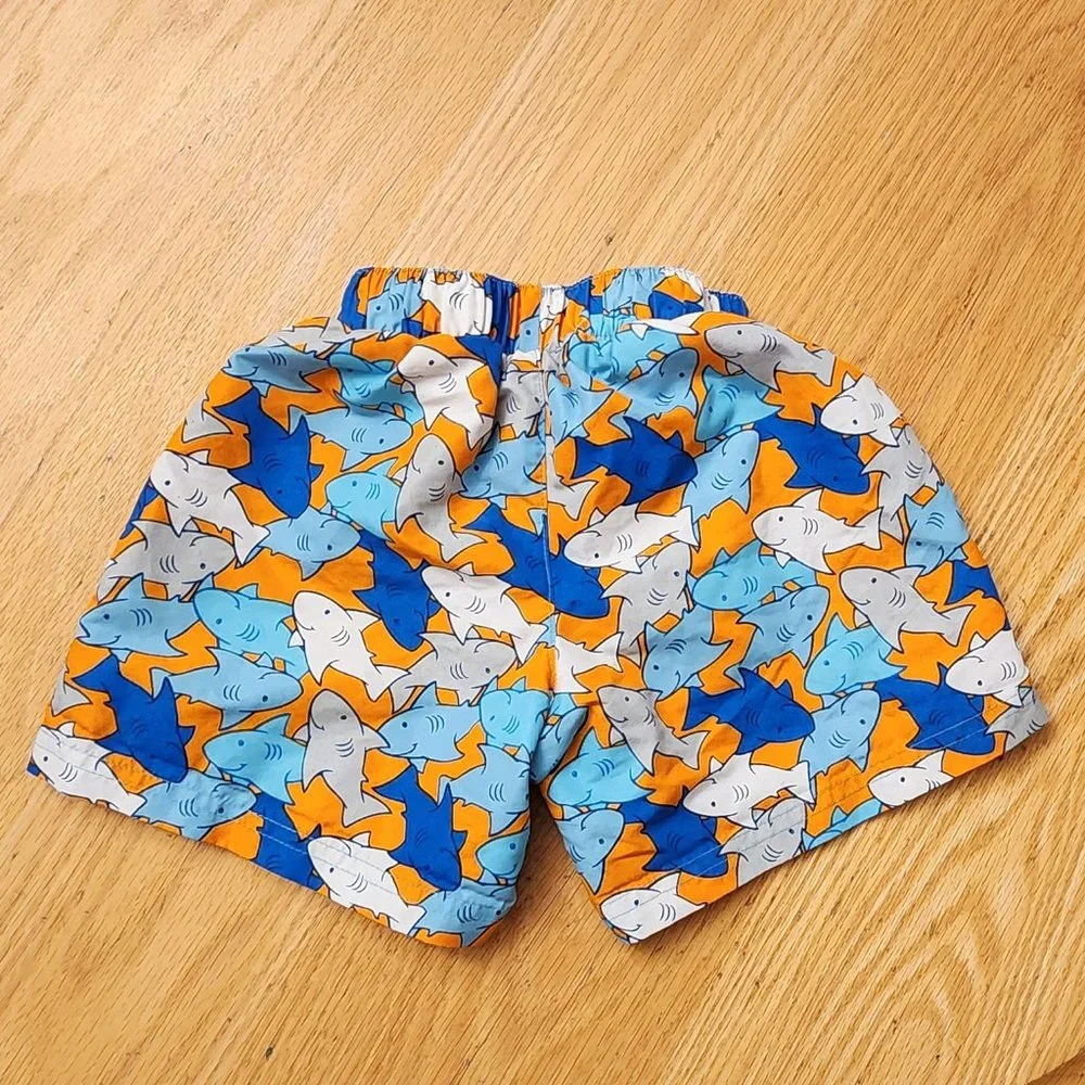 Wippette Toddler Shark Swim Trunks Size 2T